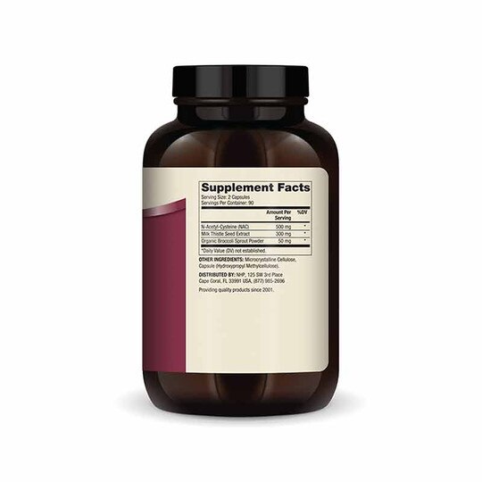 NAC with Milk Thistle, DRM